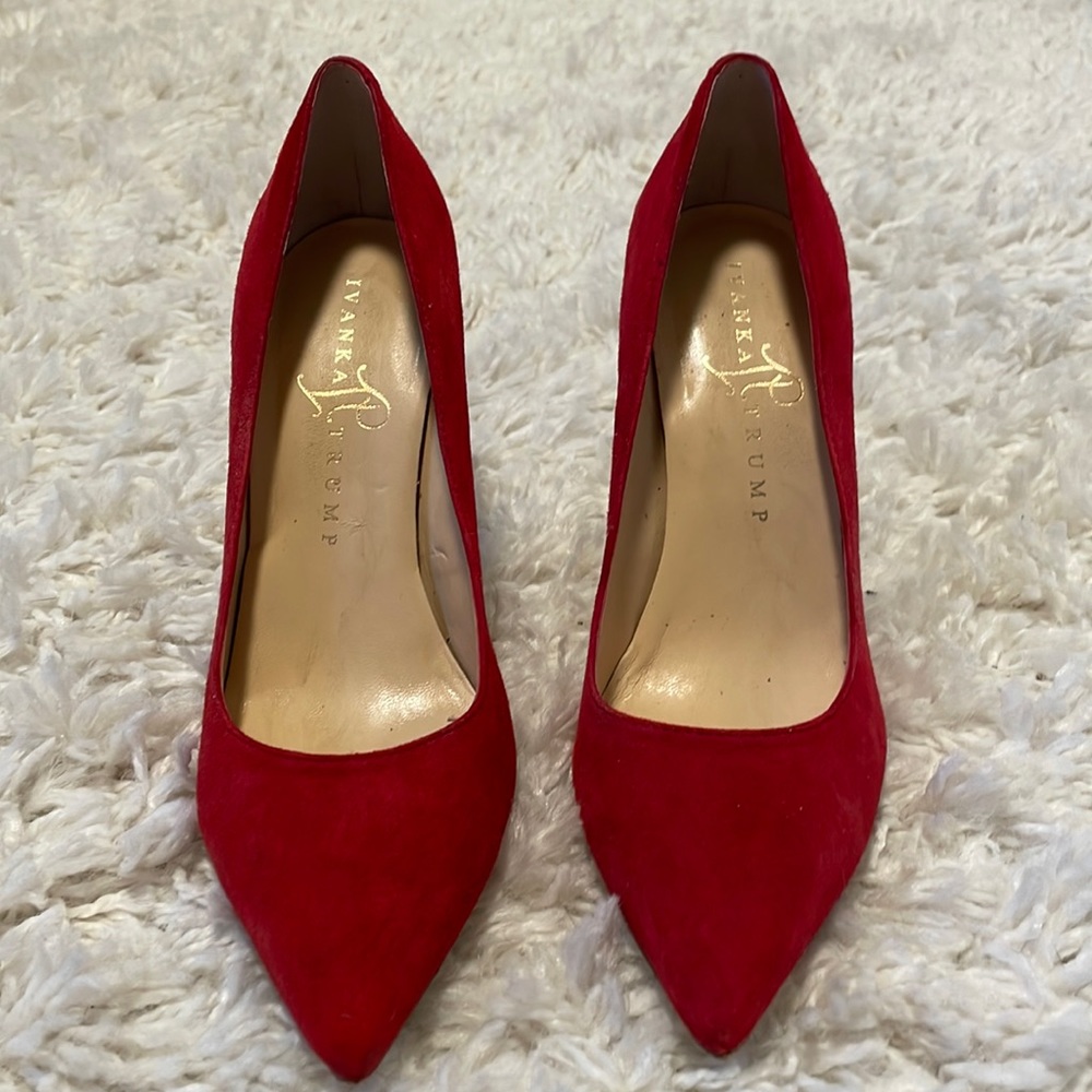 Ivanka Trump Red Heels - size 6